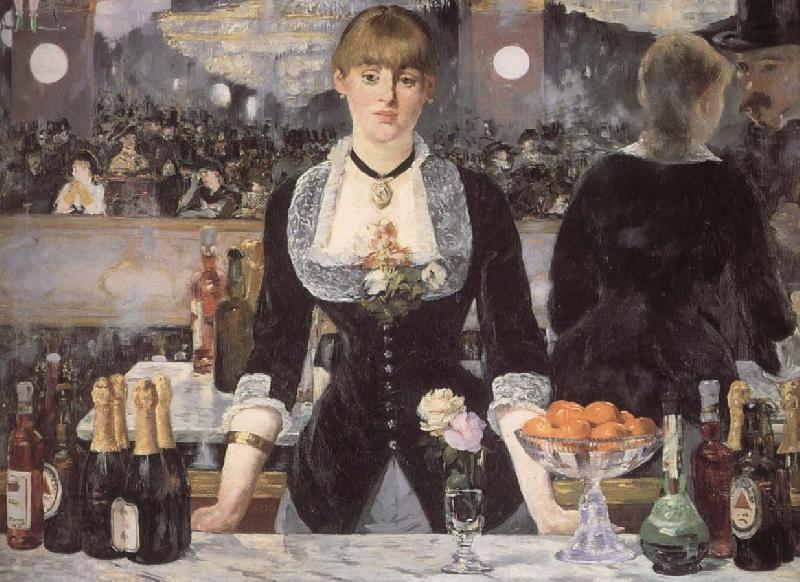 Edouard Manet The bar on the Folies-Bergere China oil painting art